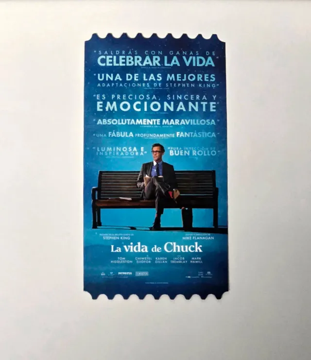 Megaentrada La Vida de Chuck (Mike Flanagan)