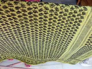 Pañuelo Palestino Amarillo y Negro Unisex