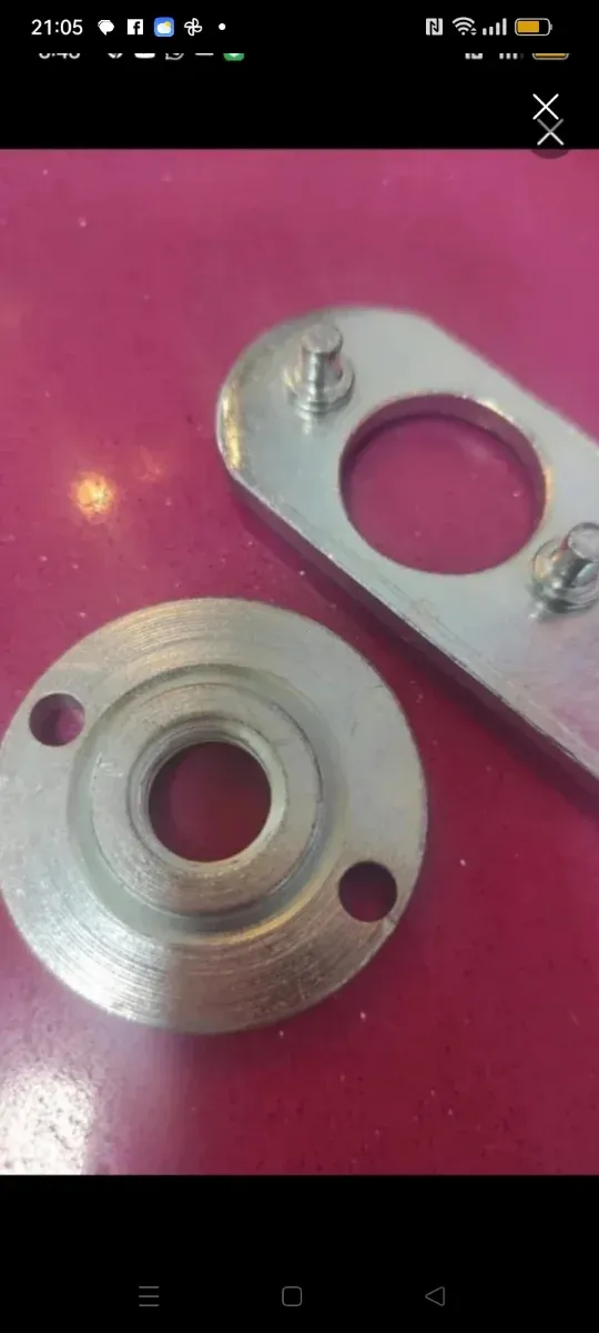 Llave radial y arandela