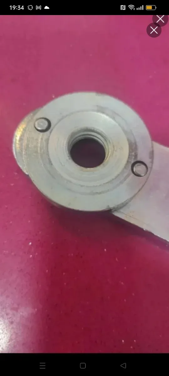 Llave radial y arandela