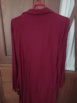 Vestido abierto rojo