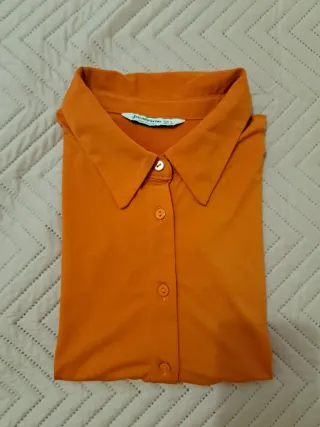 Blusa Stradivarius Microfibra Talla L