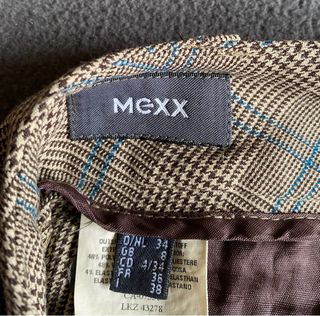 Pantalón pierna ancha Mexx cuadros