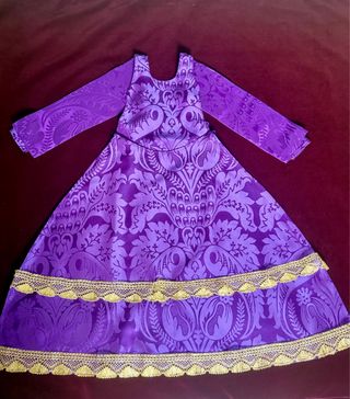 SAYAS Y MANTOS PARA VIRGEN