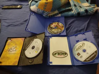 Pack 3 Juegos PS2: Tour de France, Rampage, Golf