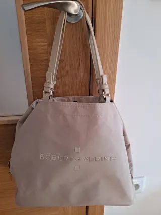 Bolso Roberto Verino Beige Gran Capacidad