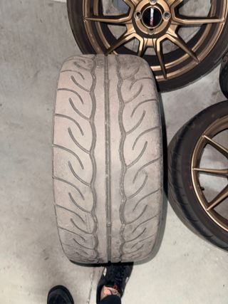 Llantas Motec + Neumáticos Advan Neova 4x100