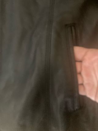 Chaqueta Cuero Biker Vintage Negra