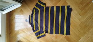 Polo Tommy Hilfiger Harvard XL Negro/Amarillo