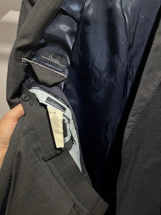 Traje Dustin gris hombre