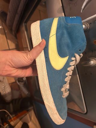 Nike Blazer Mid Blu/Giallo