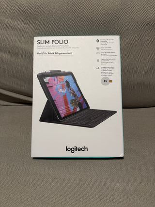 Funda teclado Logitech Slim Folio iPad 7/8/9 Gen g