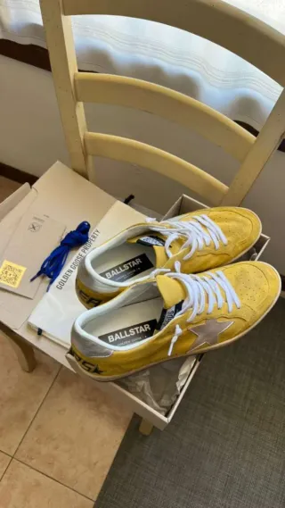 Golden Goose Ball Star Sneakers Giallo