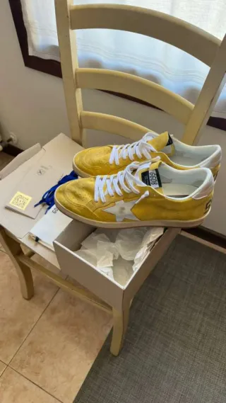 Golden Goose Ball Star Sneakers Giallo