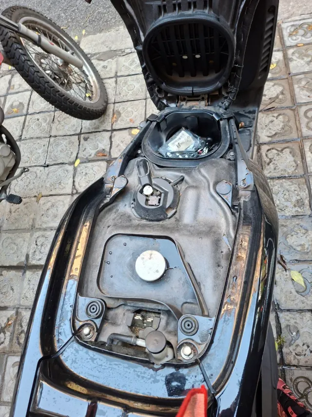 Moto que no arranca.