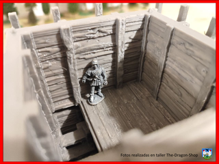 PUESTO FRONTERIZO ROMANO-ESCENOGRAFÍA-MAQUETA