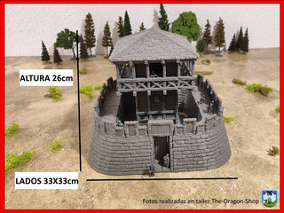 PUESTO FRONTERIZO ROMANO-ESCENOGRAFÍA-MAQUETA