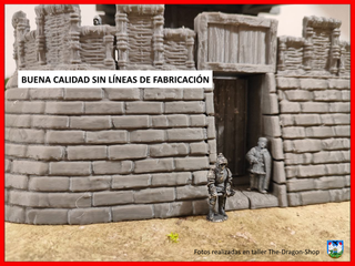 PUESTO FRONTERIZO ROMANO-ESCENOGRAFÍA-MAQUETA