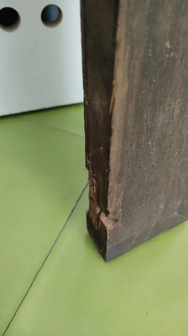 3 Baldas de Madera Maciza