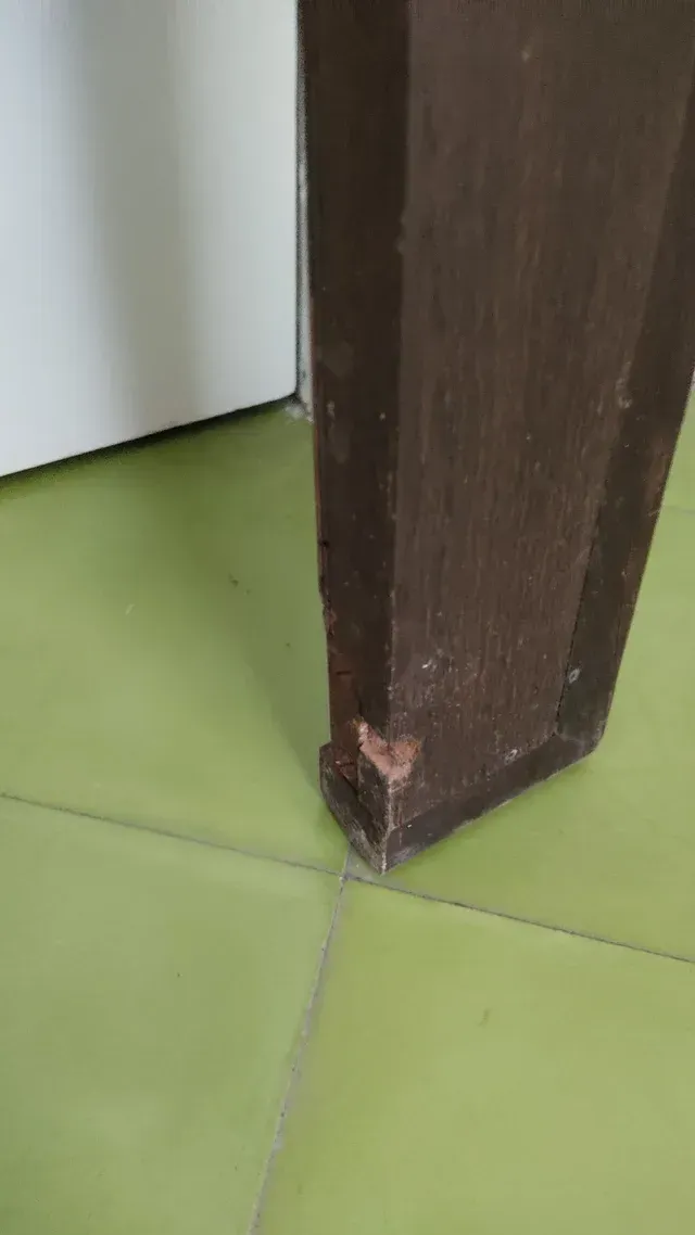 3 Baldas de Madera Maciza