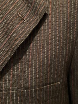 Traje sastre marrón talla 54