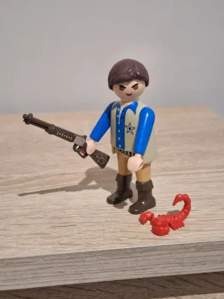 Playmobil Vaquero con Escopeta y Escorpión