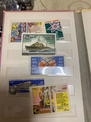Album francobolli sovietici