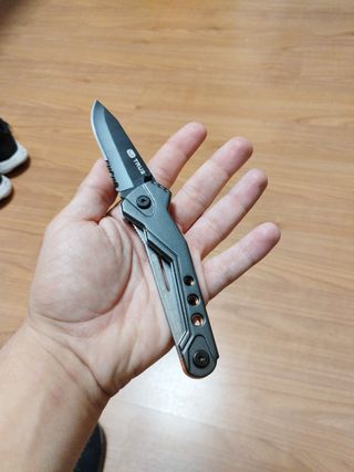 Navaja TrueBlade Negra Plegable