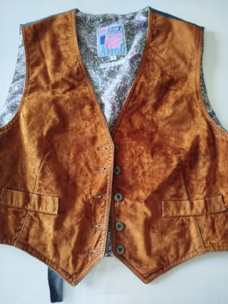 Chaleco JOCAVI Ante Marrón Talla 38