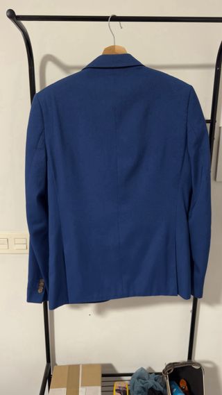 Americana Puroego Slim Talla S Azul
