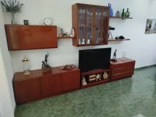 Muebles de comedor madera oscura