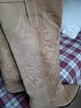 Botas Zara Beige