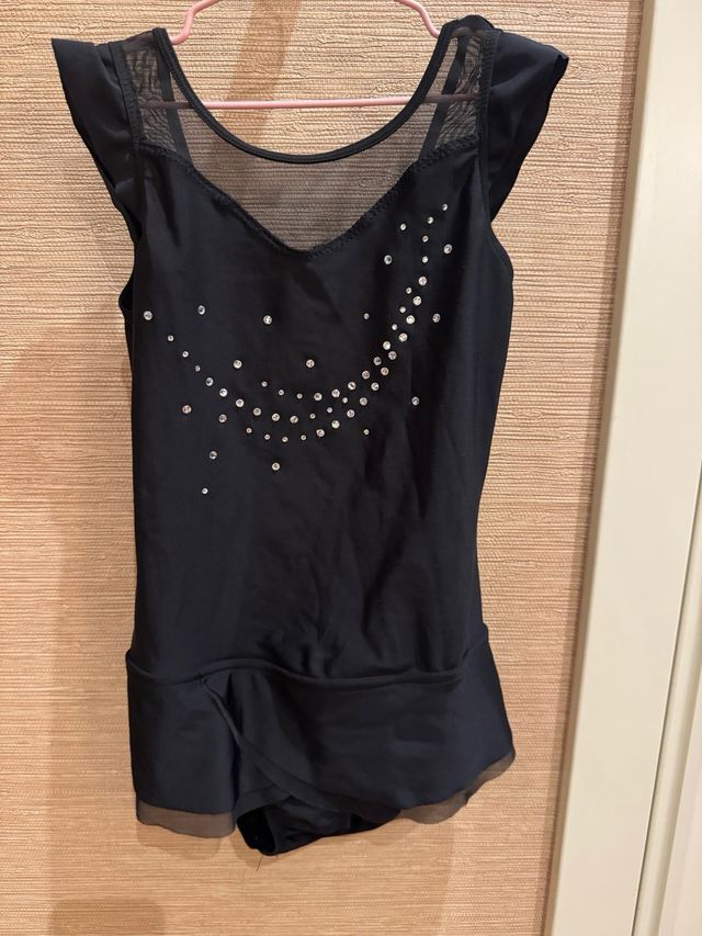 Mallas ballet niña negro talla 8-10