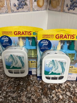 Ambientador Eléctrico Ambipur Aroma Limpio