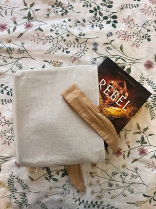 Funda de tela para libros