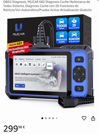 Mucar 682 Diagnosis Multimarca OBD Precintado