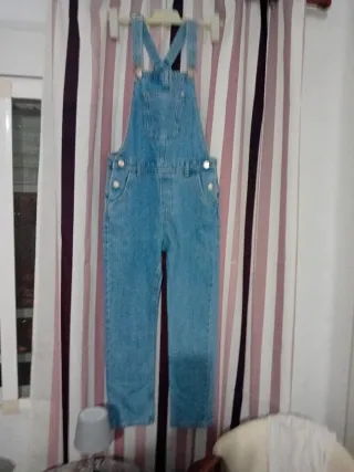 Peto vaquero niña azul T. 13-14 años