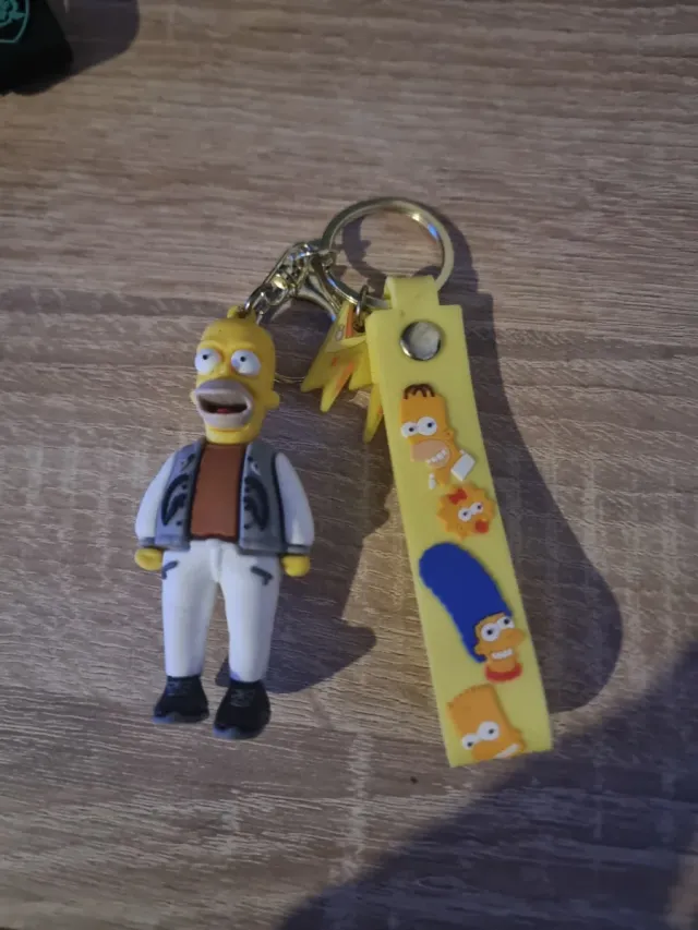 Llavero Los Simpson Homer y familia