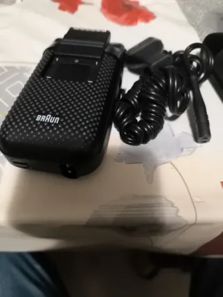 Braun Afeitadora Eléctrica Negra Nueva