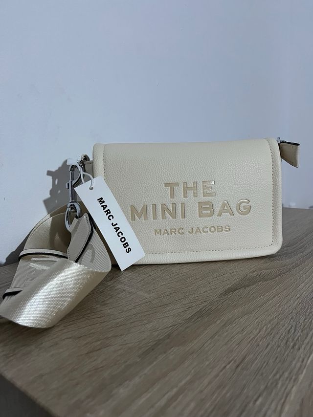 Bolso Marc Jacobs Beige Blanco