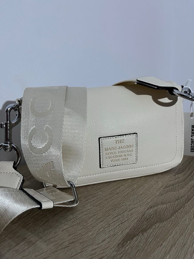 Bolso Marc Jacobs Beige Blanco