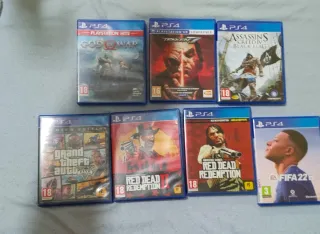 Consola PS4 Pro Negra + 2 Mandos + Juegos