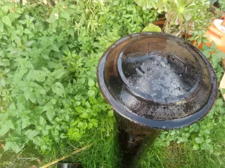 Tubos y capota para chimenea