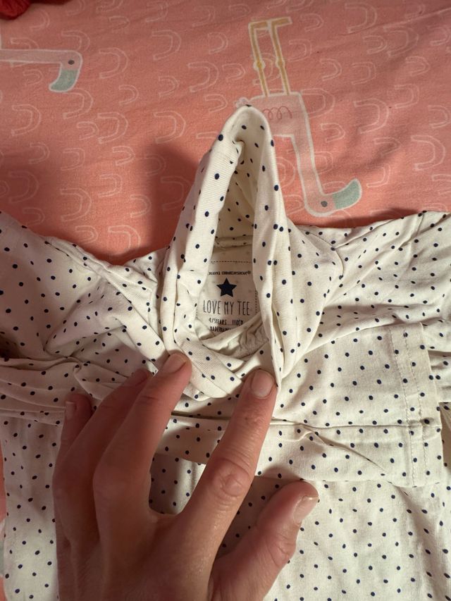 Pack 2 Camisetas Cuello Cisne T.4/5