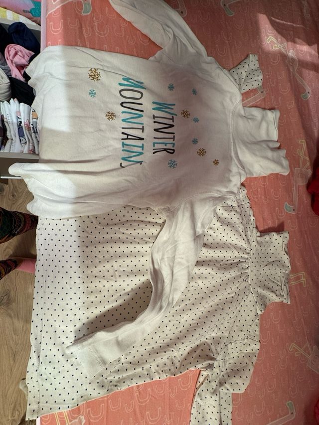 Pack 2 Camisetas Cuello Cisne T.4/5