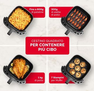Moulinex Easy Fry Max Friggitrice ad Aria, 5 Litri