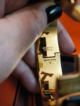 Brazalete Hermès Clic Clac H