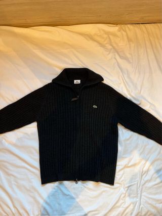 Jersey Lacoste Vintage Negro Talla L/XL