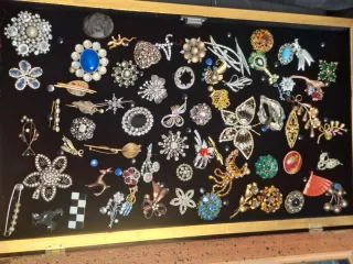 Lote Broches Vintage Joyas Bisutería