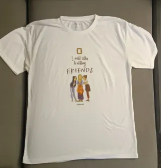 Camiseta Friends Ilustración Talla XL